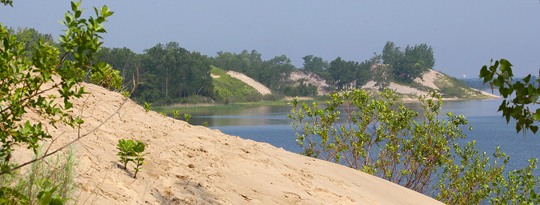 Across West Lake toward Wellington