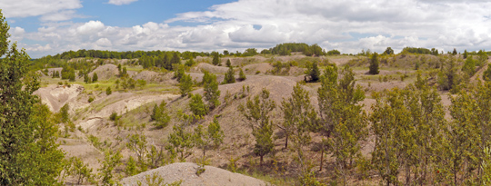 Pancake Hill, north of Belleville