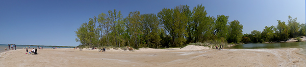 Outlet River Panorama