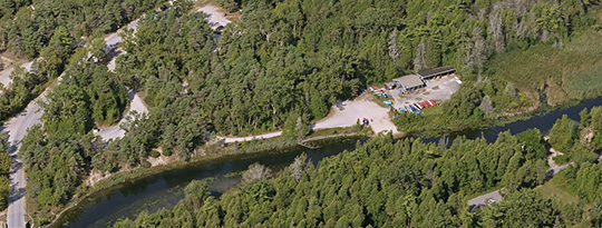 Sandbanks Woodyard Aerial View 2024