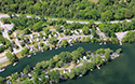 Outlet River, East Lake Aerial 2019