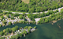 Outlet River, East Lake Aerial 2019