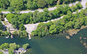 Outlet River, East Lake Aerial 2019