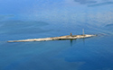 Scotch Bonnet Island Aerial Image