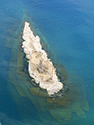 Scotch Bonnet Island Aerial Image