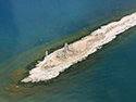 Scotch Bonnet Island Aerial Image