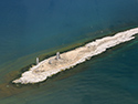 Scotch Bonnet Island Aerial Image