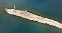 Scotch Bonnet Island Aerial Image