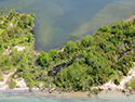 Lakeshore Beach, South Aerial 2019