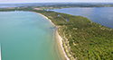 Outlet Beach Aerial 2019