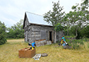 Moses Hudgin Log House