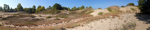 Sandbanks Park Fall Panoramas